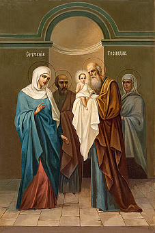 Икона Сретение Господне Икона Сретение Господне