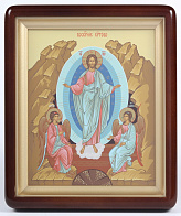 Икона в киоте 18х24 фигурный, темпера Воскресение Христово 4