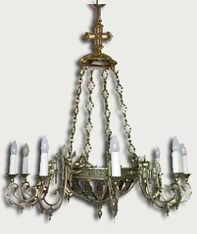 Люстра, высота 800мм