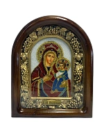 Икона Иверская Божия Матерь бисер