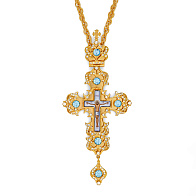 Крест наперсный №26 / золочение