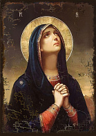 Икона Скорбящая икона Божией Матери