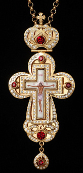 Крест наперсный №150 / золочение / серебро (УИН)