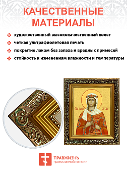 Образ святой Варвары Илиопольской, великомученицы, 10В2