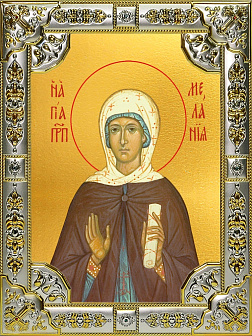 Икона Мелания Римляныня преподобная