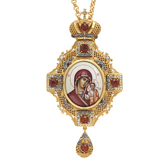 Панагия №11 / золочение, серебрение