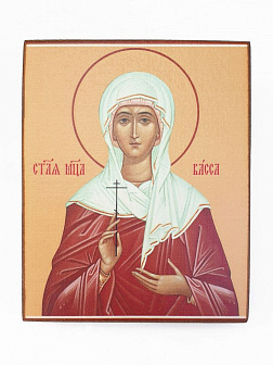 Икона под старину Святая Васса