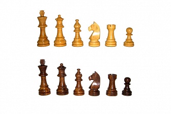Шахматы классические малые деревянные (высота короля 3,25")