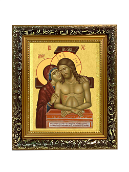 Образ Спасителя и Божией Матери "Не рыдай Мене Мати", 03Н2