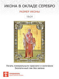 Икона Ириней Лионский cвященномученик