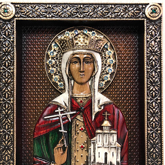 Икона Тамара Грузинская царица