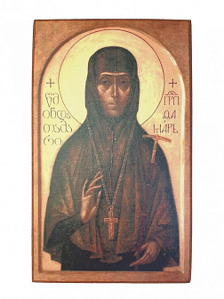 Икона под старину Святая Фамарь