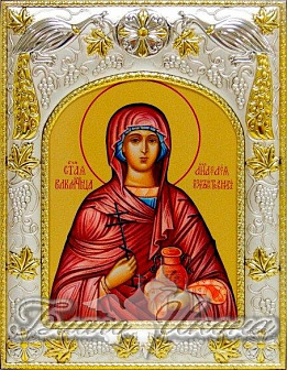 Икона складень Анастасия Узорешительница Ангел Хранитель 589