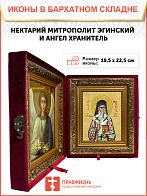 Образ святого Нектария (Кефаласа), митрополита Эгинского и Пентапольского, 09Н8