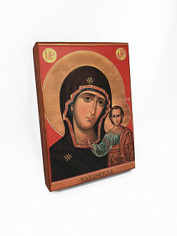 Икона под старину Казанская