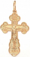Крест православный из золота из коллекции Иваново 3,31 грамм