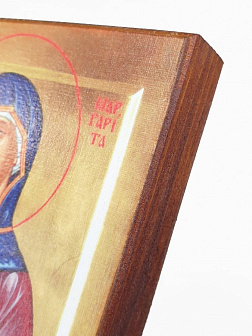 Икона под старину Великомученица Марина (Маргарита) Антиохийская