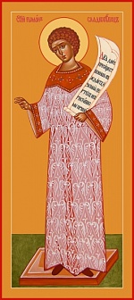 Икона РОМАН Сладкопевец Константинопольский, Преподобный