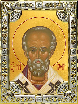 Икона НИКОЛАЙ Чудотворец, Архиепископ Мирликийский, Святитель Икона НИКОЛАЙ Чудотворец, Архиепископ Мирликийский, Святитель