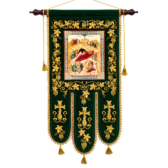 Хоругви малые бархат печать пара