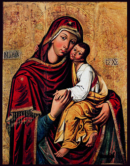 Икона под старину Пресвятой Богородицы Лиддская