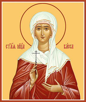 Икона под старину Святая Васса