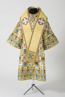 Облачение архиерейское парча1,глазет1,вышивка а\м,вышитый галун Облачение архиерейское парча1,глазет1,вышивка а\м,вышитый галун