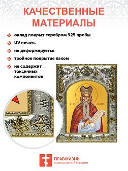 Икона складень Захария Праведный и Ангел Хранитель 155