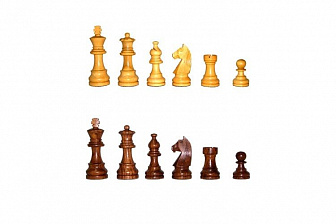 Шахматы классические малые деревянные, ручная работа, 32*32см (высота короля 2,75")