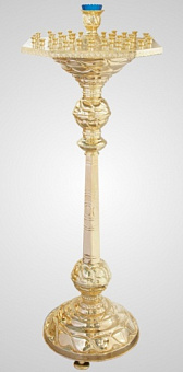 Подсвечник №6 на 36 свечей золочение чеканка