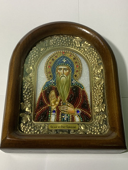 112 Икона ОЛЕГ Романович Брянский, Князь, Преподобный бисер