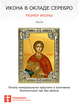 Икона Димитрий Солунский Великомученик