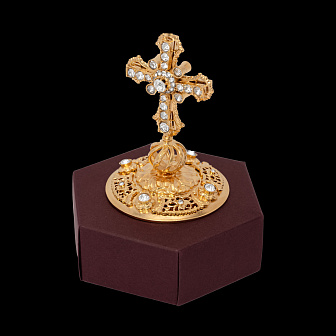 Крест на митру №6 / золочение