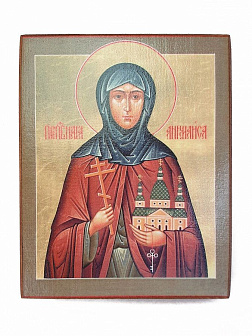 Икона под старину Преподобная Анимаиса Острецовская
