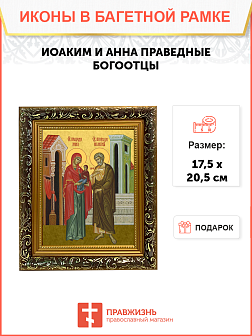 Образ святых Иоакима и Анны, праведных богоотцов (родителей Пресвятой Богородицы), 09ИА1