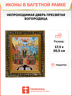 Образ Божией Матери "Непроходимая дверь", 03Н3
