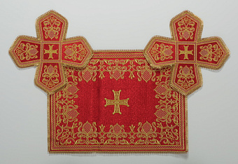 Воздух №007 глазет вышивка а/м 0,75-1,0л потир Воздух №007 глазет вышивка а/м 0,75-1,0л потир