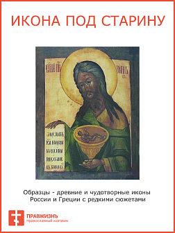 Икона Пророк Иоанн Креститель (из деисусного чина)