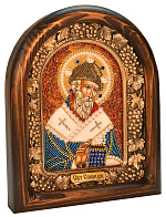 Икона СПИРИДОН Тримифунтский, Святитель (БИСЕР)