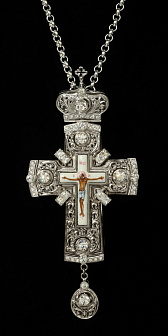 Крест наперсный №107 серебро (УИН)