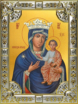 Икона Божией Матери Юровичская Милосердная