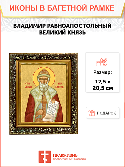 Образ святого Владимира, равноапостольного князя, 09В1