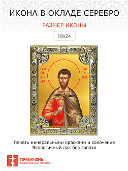 Икона Артемий Антиохийский великомученик