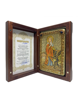 Икона ''Марина мученица'' ручной работы