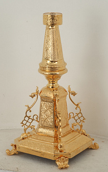 Подставка под крест-икону №3 золочение