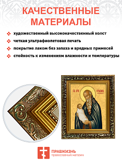 Образ святого Стилиана Пафлагонского, преподобного, 09С4 Образ святого Стилиана Пафлагонского, преподобного, 09С4