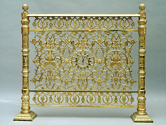 Решетка на солею №5 лак Решетка на солею №5 лак