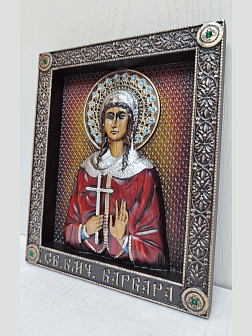 Икона Варвара Илиопольская великомученица
