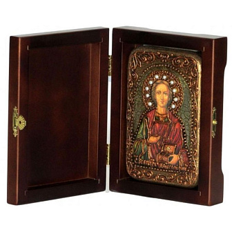 Икона ПАНТЕЛЕИМОН Целитель, Великомученик (ПОДАРОЧНАЯ)