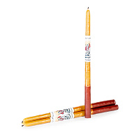 Свеча Иерусалимская Большая (26см, 4ч, 1шт), ЖЁЛТАЯ